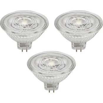 Lampička Prios LED reflektor GU5.3 4,3W 345lm 36° čirý 830 sada 3 ks přehledně