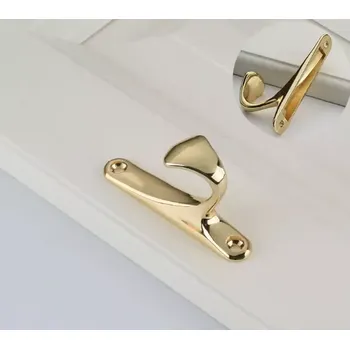 Věšák Nábytkový věšák 88mm single zlatý (HKZ58Z)