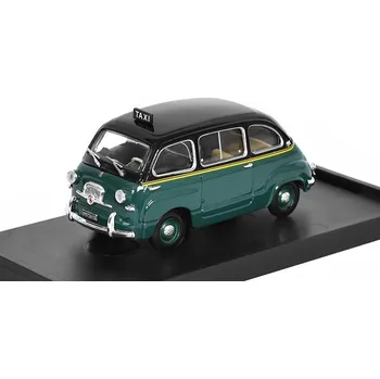 autíčko Fiat 600 Multipla 1a serie 1956 Taxi di Torino 1:43 - Brumm Fiat-600 Multipla Taxi Torino 1956 - kovový model auta