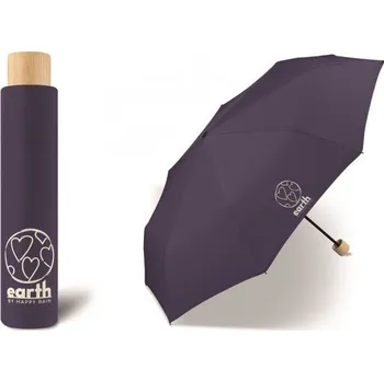 Deštník Dámský EKO deštník Earth super mini 61209 Mulberry Purple