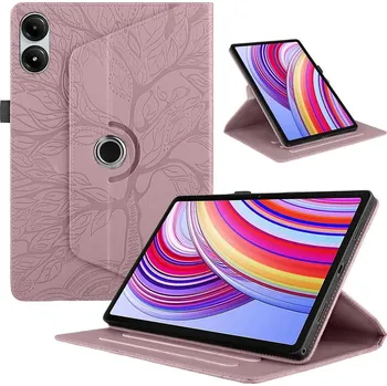 Pouzdro na mobilní telefon Kožený Obal Na Xiaomi Redmi Pad Pro Barva: Růžová