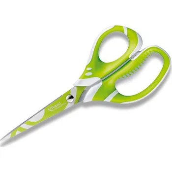 Kancelářské nůžky Nůžky Maped Zenoa Fit - 15 cm, blistr, mix barev pro praváky, Barva Zelená