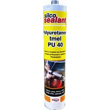 Tmel SILCO Sealant PU40 polyuretanový tmel šedý 310 ml