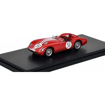 autíčko Škoda 1100 OHC Spider #59 Rusko 1958 1:43 - FoxToys Škoda 1100 OHC Spider No.59 Rusko 1958 - kovový model auta