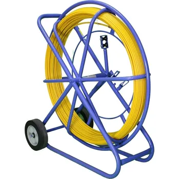 Dálkový ovladač Extralink Dálkové ovládání 11mm 200m | Dálkové ovládání pro tažení kabelů| sklolaminát FRP, prům. 11mm, délka 200m, žlutý