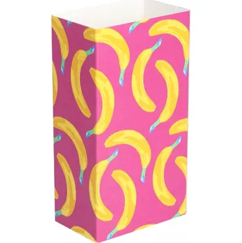 Jednorázové nádobí Reklamní CreaSleeve 314 papírový rukáv na zakázku, bílá