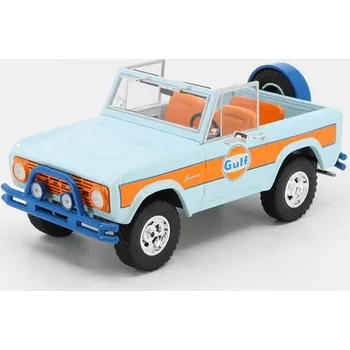 autíčko Ford Bronco 1966 Gulf 1:24 Ford Bronco Gulf Oil 1966 - kovový model