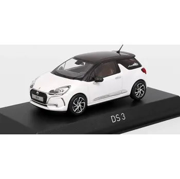 autíčko Citroen DS3 2016 bílá 1:43 - NOREV Citroen DS3 2016 - kovový model auta