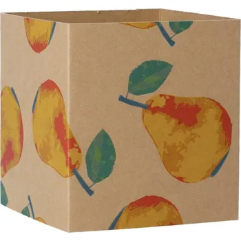 Jednorázové nádobí Reklamní CreaSleeve Kraft 138 papírový kraftový rukáv na zakázku, přírodní