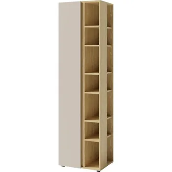 regál Meblar Regál LUCA LC04 | béžová/dub olejovaný
