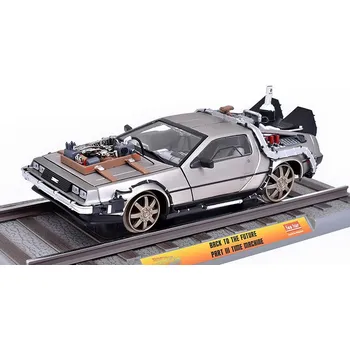 autíčko Sun Star DeLorean - Back To The Future 3 - 1:18 model auta šedá