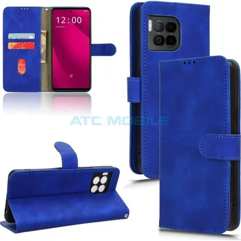 Pouzdro na mobilní telefon Pouzdro Shield4U T Phone 2 Pro 5G (2024) Skin Feel otevírací modré a zpět 26 Kč s ATC Clubem