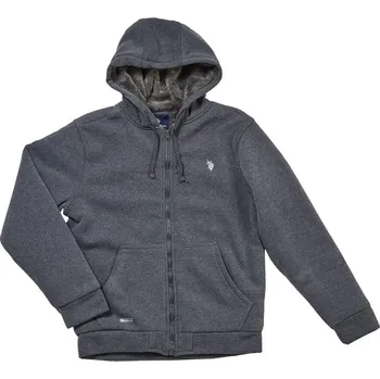 Pánská mikina U.S. Polo Assn. pánská mikina Solid tmavě šedá L