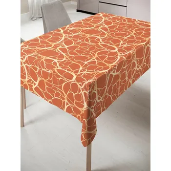 Velikonoční dekorace Forbyt Ubrus s nešpinivou úpravou, Silvie, cihlový Ubrusy: 120 x 155 cm