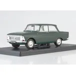 Moskvič-408 1964 1:24 - Hachette časopis s modelem Moskvič 408 - kovový model auta
