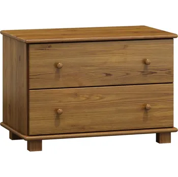 Komoda Komoda NEFTYS 19, hloubka 42 cm, masiv borovice, moření: dub + vyzvednutí ZDARMA