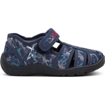 Dívčí sandály Dětské sandály Oldcom POLLY 25 Modrá, Fialová, Červená, Černá