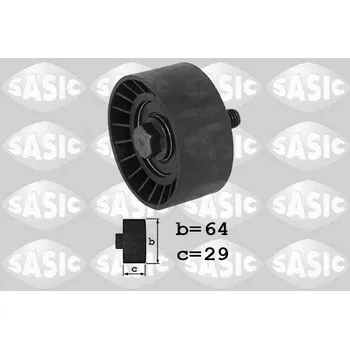 Motor automobilu Vratná/vodicí kladka, ozubený řemen, , SASIC, 1706102