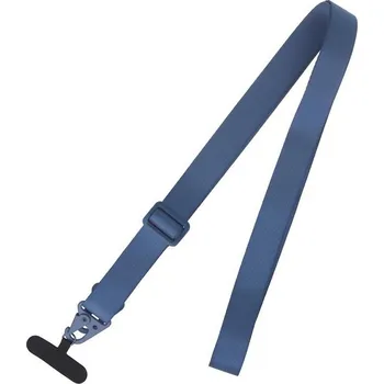 Pouzdro na mobilní telefon Univerzální popruh s nastavitelnou délkou pro telefony se zadním krytem, modrá