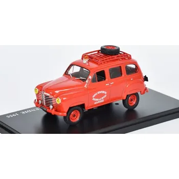 autíčko AMERCOM Renault Colorale Prairie 4x4 Break Incendie 1955 1:43 - časopis s modelem Renault Colorale Prairie 4x4 - kovový model