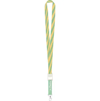 Reklamní Subyard Drink lanyard se sublimací na zakázku, bílá