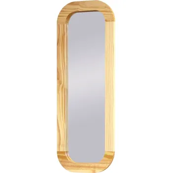 Zrcadlo Oválné zrcadlo KEMATEF, masiv smrk + vyzvednutí ZDARMA