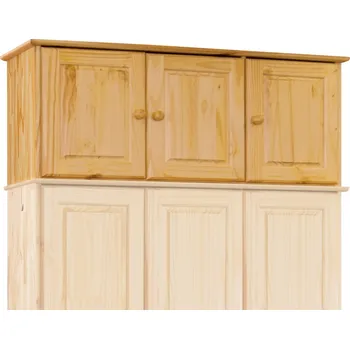 Šatní skříň Nástavec skříně CULLEN, masiv borovice + vyzvednutí ZDARMA