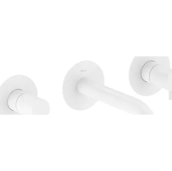 Vodovodní baterie Umyvadlová podomítková baterie Ravak EspiritES 019.10WV.O1 s tělesem, White Velvet