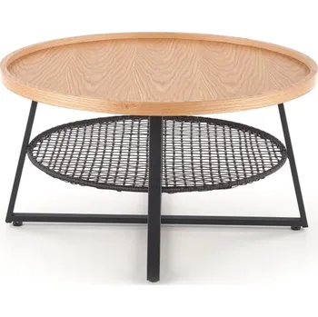 Konferenční stolek Konferenční stolek GARVITA, přírodní dub/černá + vyzvednutí ZDARMA