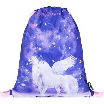 Školní sáček Sáček na cvičky Karton P+P - Unicorn-pegas