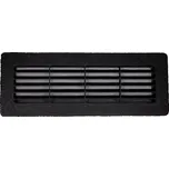 Ventila systems (ČR) Hranatá plastová mřížka HPM Barva: Černá, Průměr [mm]: Ø 60 x 204 Ø 55 x 110 - Ø 90 x 220