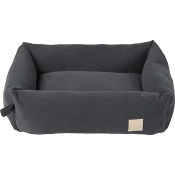 Pelíšek pro psa FuzzYard Life manšestrový pelech šedý S