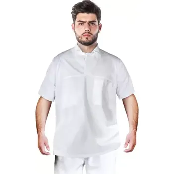 Gastro oděv Leber&Hollman LH-Food-JSSWB halena bílá S-3XL