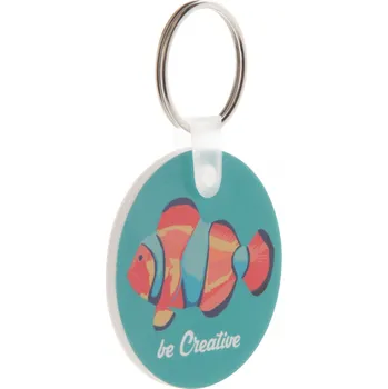 Reklamní Foamy A přívěšek na klíče, bílá