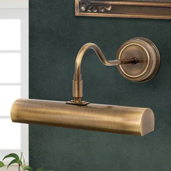 Lampička Orion Flexibilní svítidlo nad obraz Lariga mosaz 25 cm starožitná mosaz 1 x 40 W - Doprava zdarma