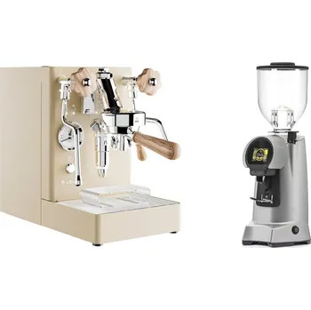 Kávovar Lelit Mara PL62X V2, gold + Eureka Helios 65, grey