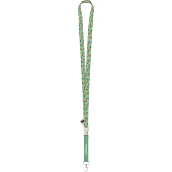 Reklamní Subyard 15 C Eco lanyard se sublimací na zakázku, bílá