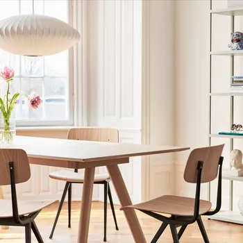 HAY závěsné světlo Nelson Saucer Bubble S, Ø 44,5 cm, bílé bílá 1 x 8 W LED - Doprava zdarma