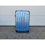 cestovní skořepinový kufr velký - ledově modrá lesk
