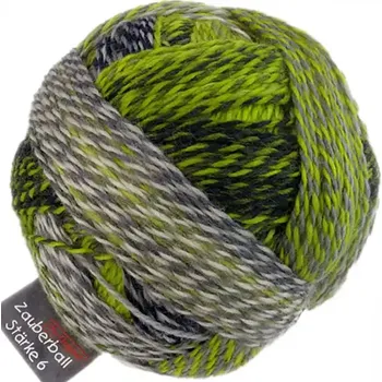 Příze Schoppel Wolle Zauberball®Stärke 6 2204 Grüne Woche (Příze Zauberball Stärke 6 2204 Grüne Woche)