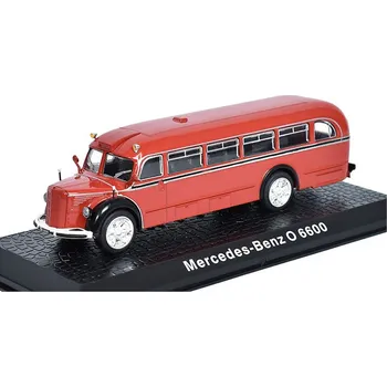 autíčko Mercedes-Benz O 6600 1:72 - DeAgostini časopis s modelem Mercedes O6600 - kovový model auta