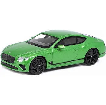autíčko Bentley Continental GT Speed 2022 zelená 1:64 - MiniGT Bentley Continental GT Speed - kovový model auta