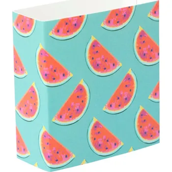 Jednorázové nádobí Reklamní CreaSleeve 447 papírový rukáv na zakázku, bílá