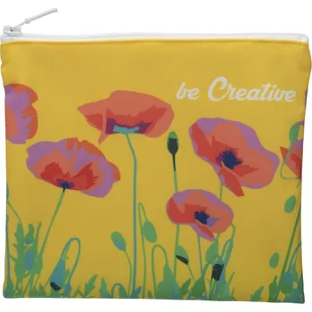 Kosmetická taška Reklamní CreaBeauty M kosmetická taštička na zakázku, bílá