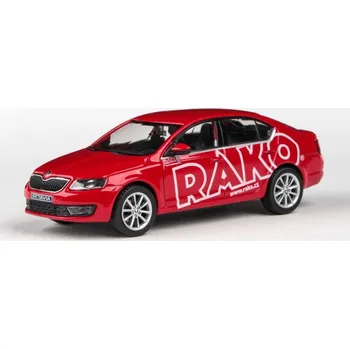 autíčko Škoda Octavia III - 2012 RAKO 1:43 Abrex Škoda Octavia III - 2012 RAKO - kovový model auta