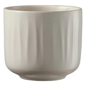 Květináč Keramický květináč Bagua 24 cm krémový