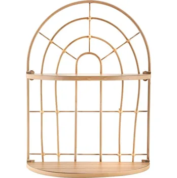 police Patrová kovová police v přírodní barvě Arch – Mauro Ferretti ID_1547074