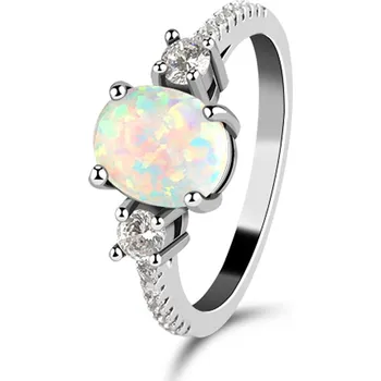 Prsten Dámský stříbrný prsten GERALDINA Velikost: 59 Ag 925