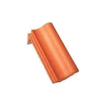 betonová krytina Bramac MaxP5/Max7° taška pultová půlená červenohnědá