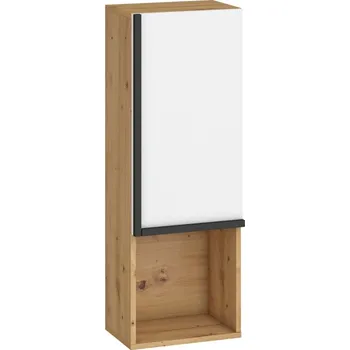 police Závěsná skříňka DZENGAL 1D, dub artisan/bílá, 5 let záruka + vyzvednutí ZDARMA